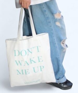 original Don't Wake Me Up 厚磅帆布袋